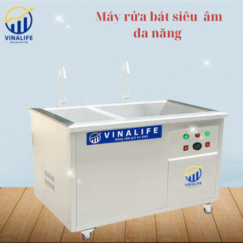 Máy Rửa Bát Siêu Âm MRB 1200 2 Bồn